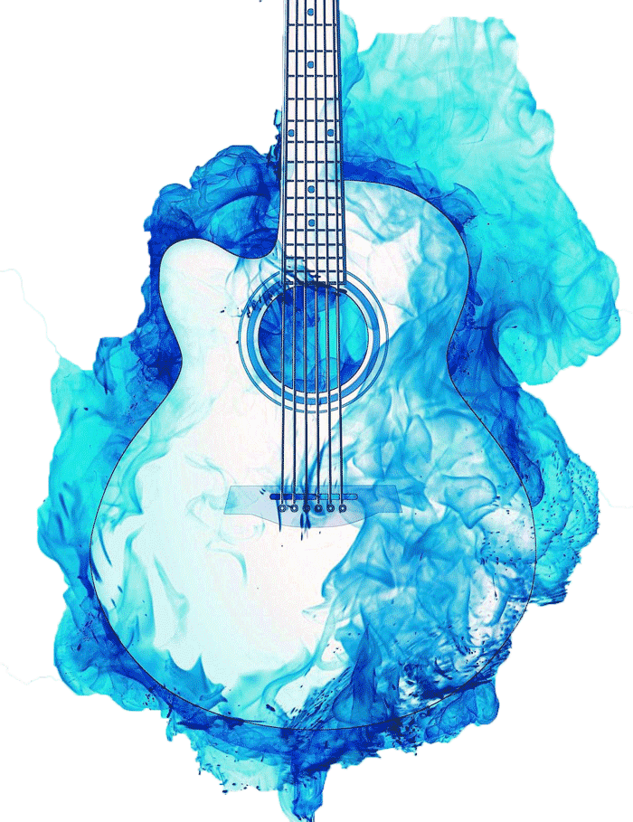 blue flaming guitar liam mcbride lessons